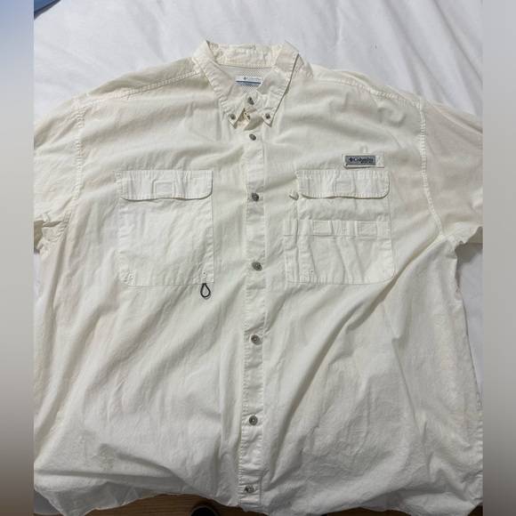 Columbia PFG Off White XXL - Picture 1 of 3